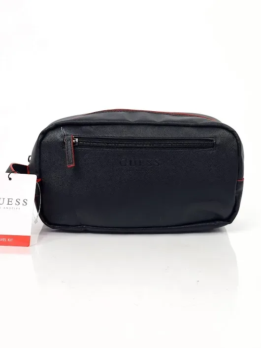 Estuche Guess de viaje para caballero colo negro