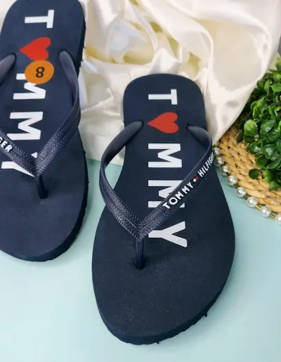 Sandalias Tommy Hilfiger para dama color azul
