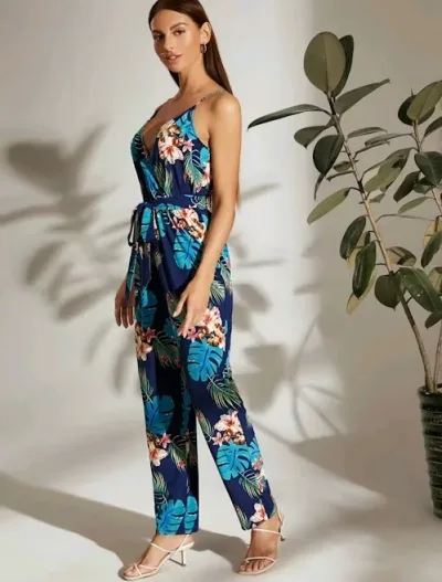 Enterizo para dama tropical