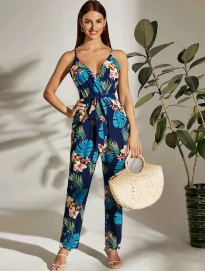 Enterizo para dama tropical
