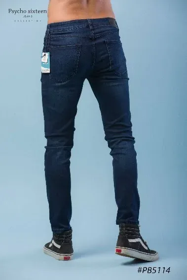 Pantalón Psycho Sixteen  PB 5114 para caballero color azul