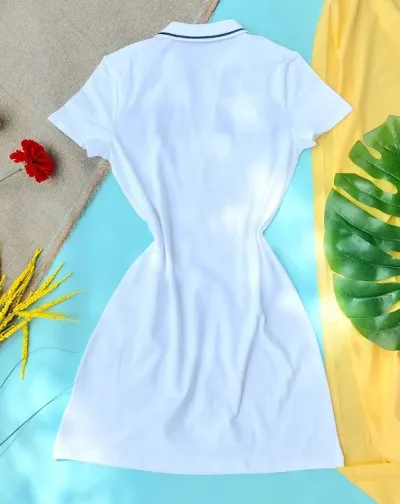 Vestido Tommy Hilfiger para dama color blanco