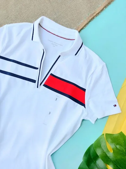 Vestido Tommy Hilfiger para dama color blanco