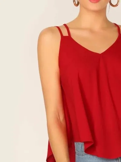 Blusa para dama color rojo