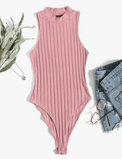 Body para dama color rosa