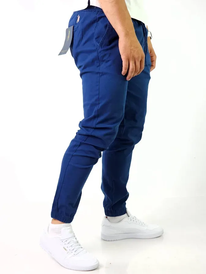 Jogger Cambridge Polo Club para caballero color azul
