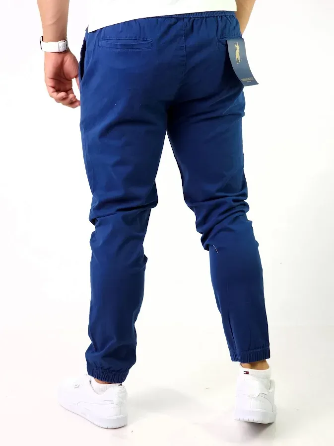 Jogger Cambridge Polo Club para caballero color azul