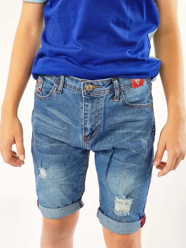 Short Nirvana color azul