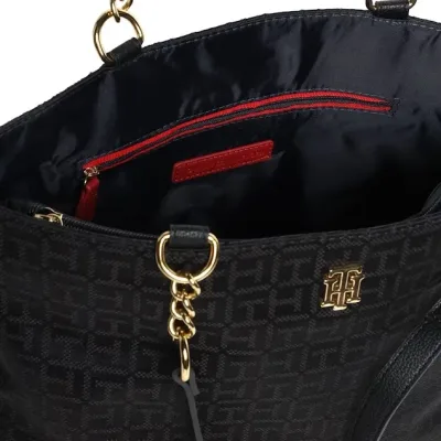 Bolso Tommy Hilfiger para dama color negro