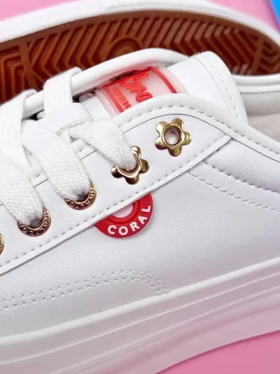 Tenis Coral Pasqualina White para Dama