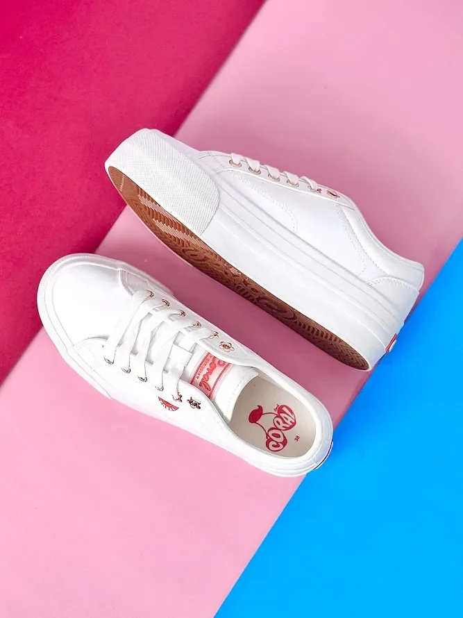 Tenis Coral Pasqualina White para Dama