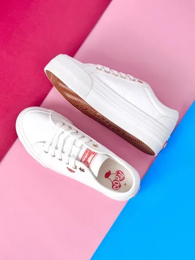 Tenis Coral Pasqualina White para Dama