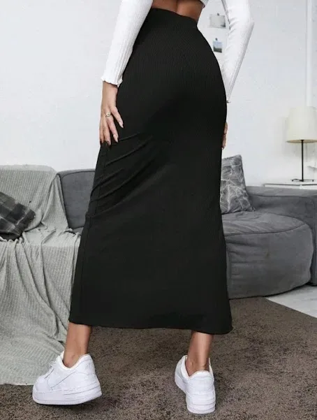 Falda para dama color negro
