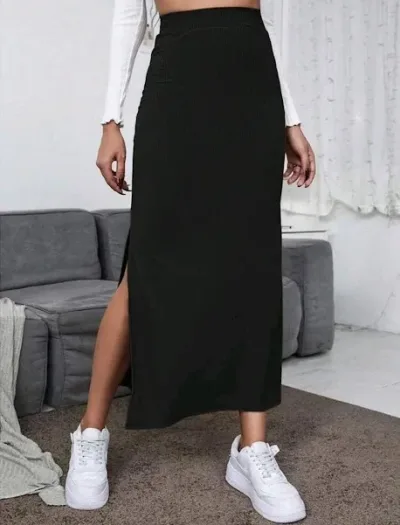 Falda para dama color negro