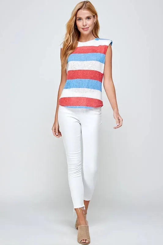 Blusa para dama Westmoon a rayas