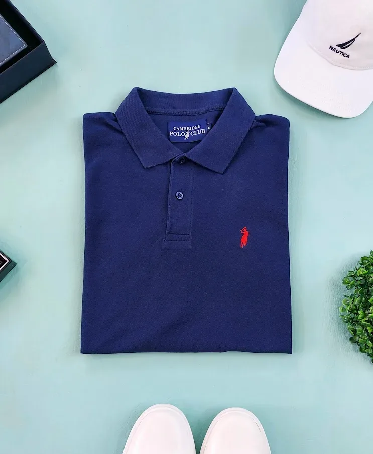 Camisa Cambridge Polo Club para Caballero color Azul