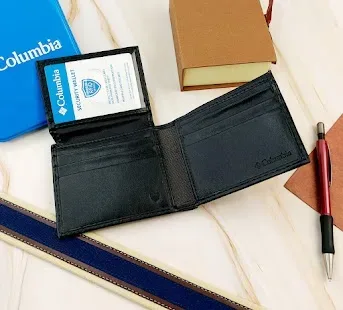Billetera Columbia para caballero color negro