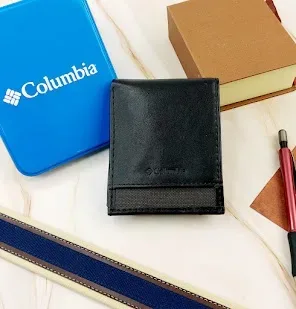 Billetera Columbia para caballero color negro