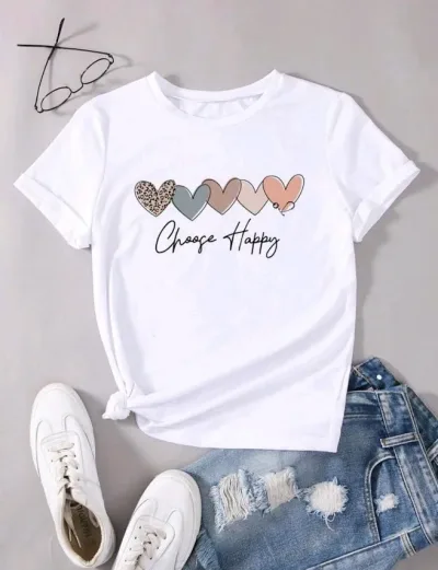 Camiseta para dama color blanco
