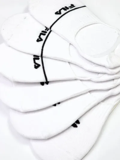 Set 6 pares de medias FILA color blanco