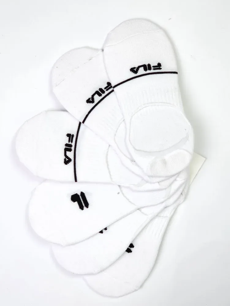 Set 6 pares de medias FILA color blanco