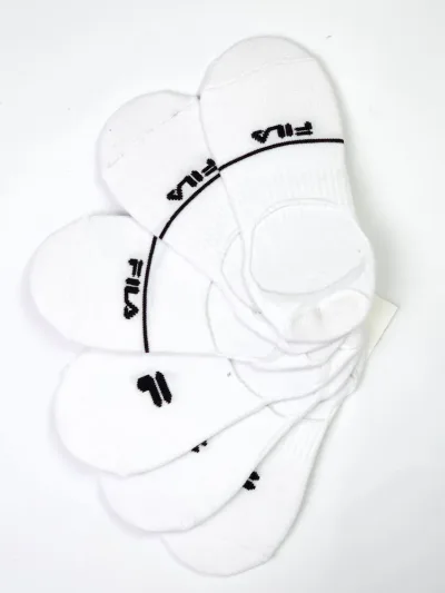 Set 6 pares de medias FILA color blanco