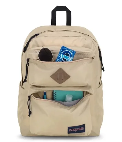 Mochila Jansport Double Break JS0A3P6S7R5 COLOR BEIGE