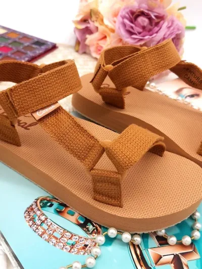 Sandalias coral para dama ventura 2 caramel