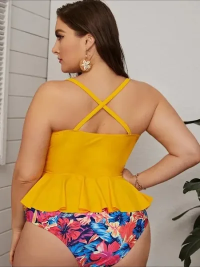 Vestido de baño para dama dos piezas