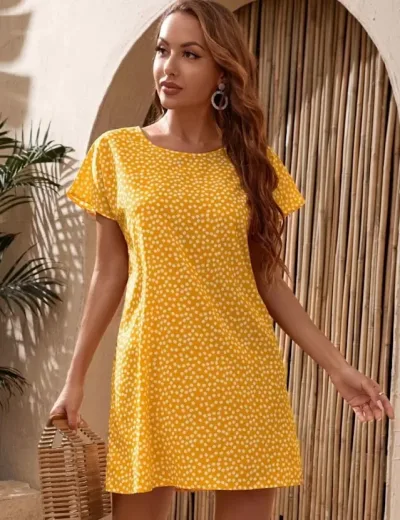 Vestido para dama floral
