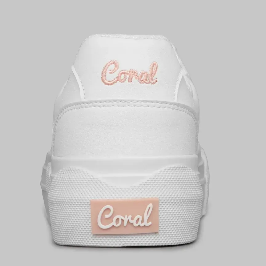 Tenis Miso White Pu para dama color blanco