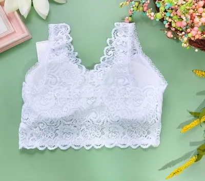 Bralette para dama color blanco