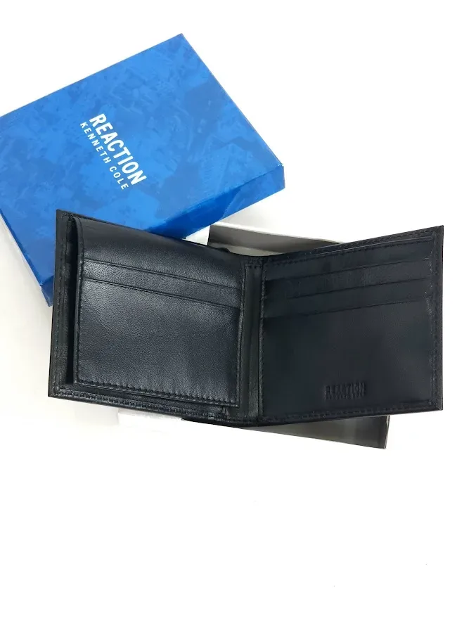 Billetera Kenneth Cole color negro