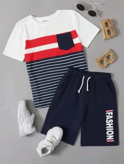Conjunto para niño multicolor