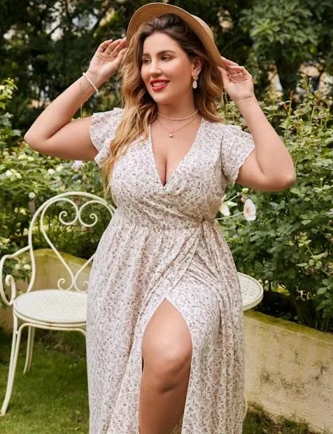 Vestido para dama diseño floral