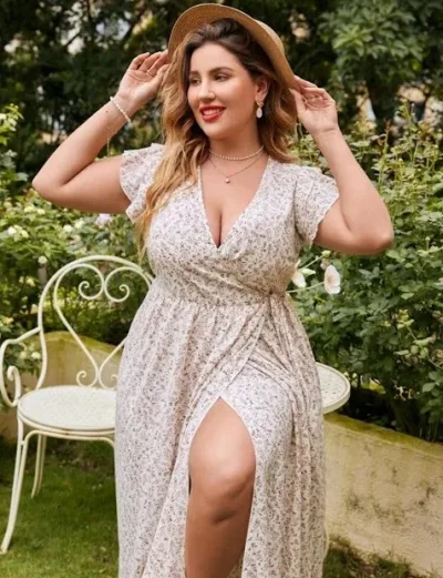Vestido para dama diseño floral