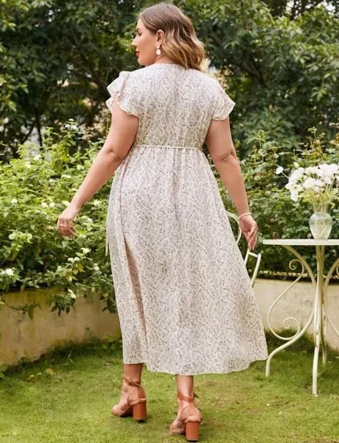 Vestido para dama diseño floral