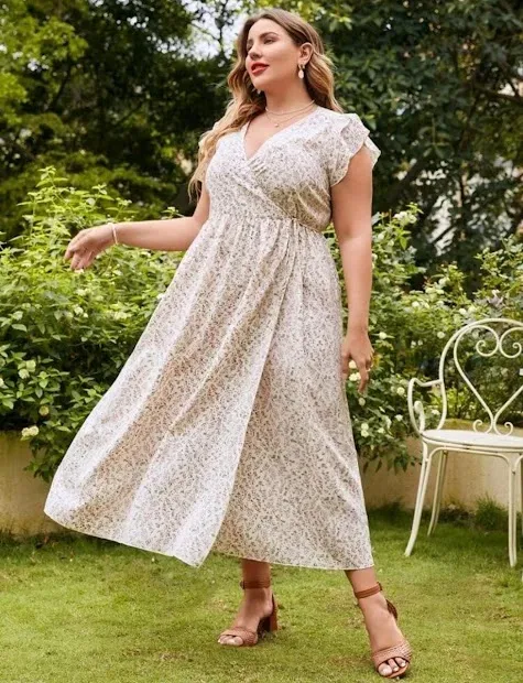 Vestido para dama diseño floral