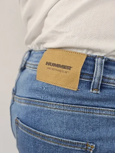 Jeans Hummer para caballero color Celeste BS13-I-LB01