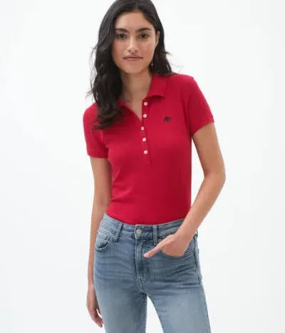 Camiseta Aeropostale para dama color rojo
