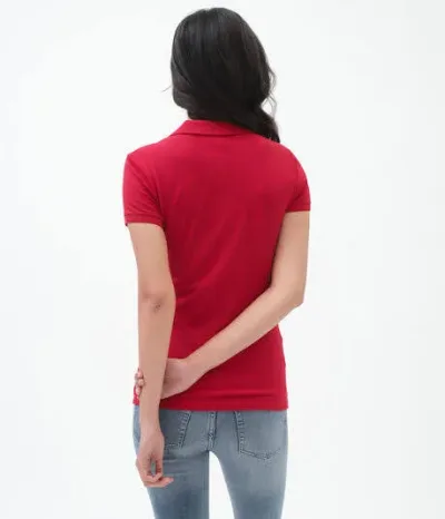 Camiseta Aeropostale para dama color rojo