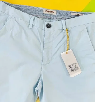 Short para caballero Hummer color celeste