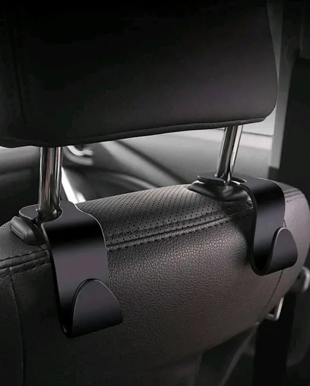 4 Piezas de gancho de parte trasera de asiento de coche