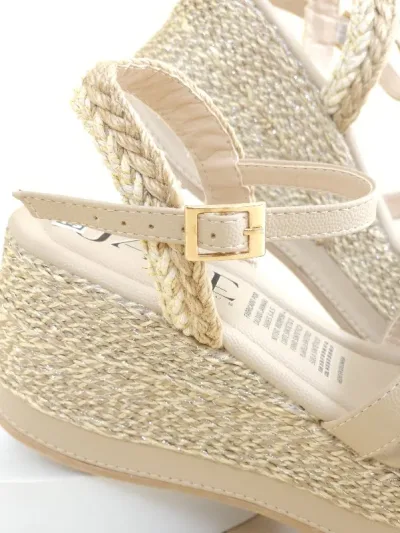 Sandalias plataforma Colombianos para Dama JADE Taupe LZ-84