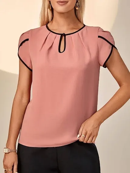 Blusa para dama color palo rosa