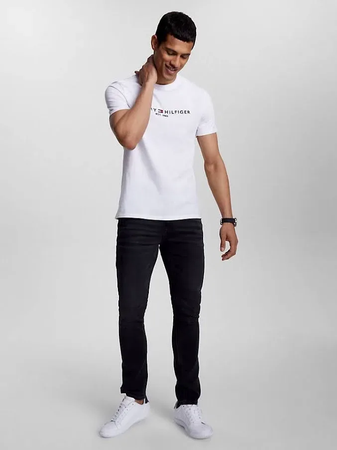 Camiseta Tommy Hilfiger para caballero color blanco
