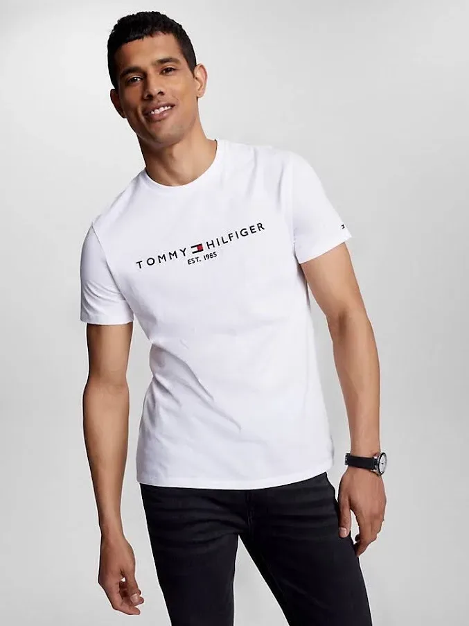 Camiseta Tommy Hilfiger para caballero color blanco