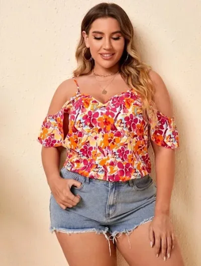 Blusa para dama color floral