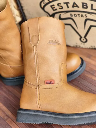 Botas Establo para caballero Miel 03