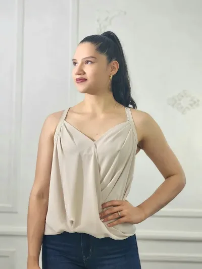 Blusa Always and forever color beige